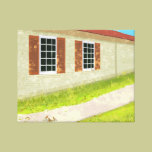 country house Stretched Canvas Print canvas prints