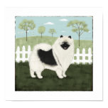 Country Keeshond Print