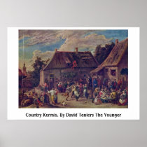 Country Kermis. By David Teniers The Younger Print