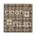 Country Kitchen Dishwasher Magnet