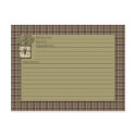 Country Kitchen Recipe Card postcards