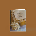 Country Lace Bridesmaid Thank You Card