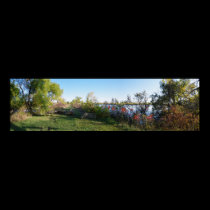Country Lake in Autumn posters