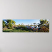 Country Lake in Autumn Posters