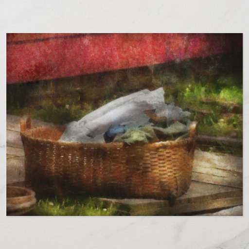 Country - Laundry  Personalized Flyer