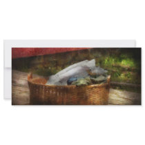 Country - Laundry  Rack Card