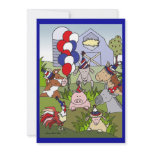 Country Life Celebration Americana Invitations