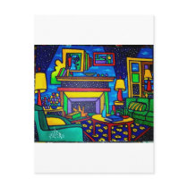 Country Living by Piliero postcards