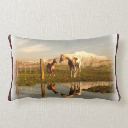 Country Living Horse lumbar pillow