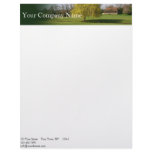 Country Living Meadow Header Letterhead Design