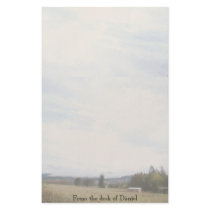 Country Living Personalized Stationery