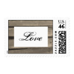 Country Love Wedding Postage Stamp