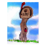 country mailbox post card