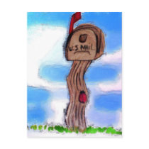 country mailbox postcards