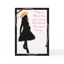 country mom-baby shower cards
