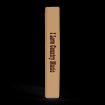 Country Music binders