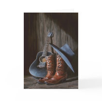 Country Music "Boots" card