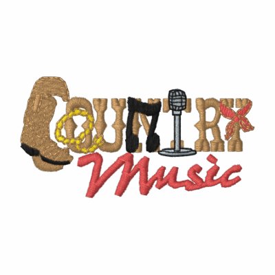 Country Music embroidered shirts