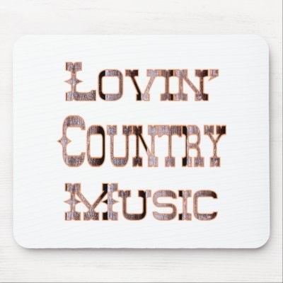 Country Music mousepads