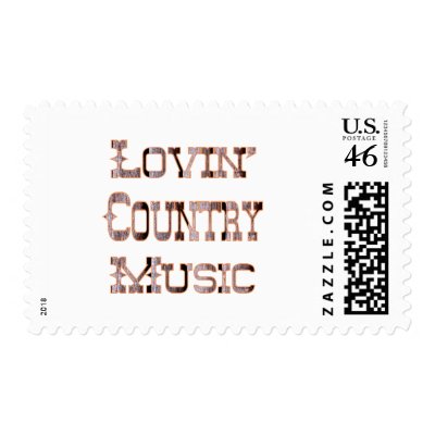 Country Music postage