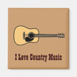 Country Music Refrigerator Magnet