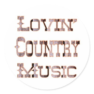 Country Music stickers