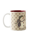 Country Nowel Snowmen Mug by CSCountry Country Nowel Snowmen Mug