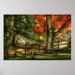 Country - On a country road Print