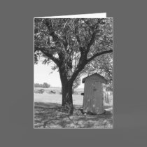 Country Outhouse cards by WheatgrassDesigns Country Outhouse cards