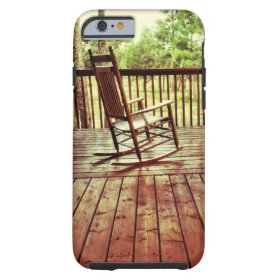 Country Porch Rocking Chair iPhone 6 Case