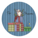 Country Presents Holiday Gift Tags sticker
