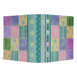 Country Quilt Patches and Buttons Binder
