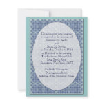 Country Quilt Wedding Invitations