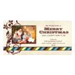 Country Ranch Christmas Photo Card