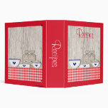 Country Recipe Binder