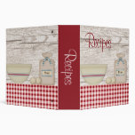 Country Recipe Binder