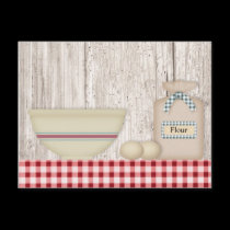Country Recipe Card postcards