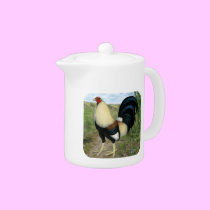 Country Road Gamecock teapots