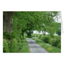 "Country Road near Edlingham" Cards