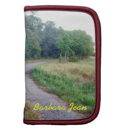 Country Road Personalized Rickshaw Folio Organizers