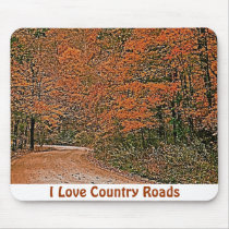 Country Roads Cards, Shirts & Gifts mousepads