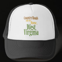 Country Roads West Virginia hats