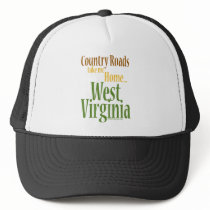 Country Roads West Virginia hats
