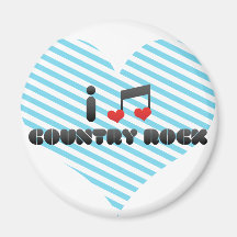 Country Rock Refrigerator Magnet