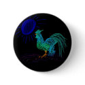 Country Rooster (Black) buttons by pidgiefund Country Rooster (Black) buttons