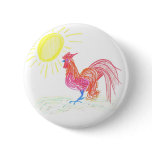 Country Rooster Buttons