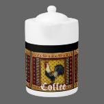 Country Rooster Coffee Pot teapots