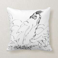 Country Rooster designer pillow by CricketDiane