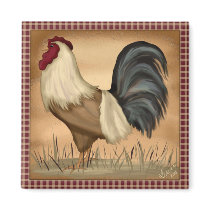 country rooster magnets