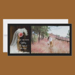 Country Rose Wedding Save the Date Photo Card photo cards